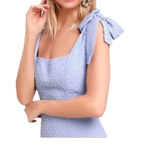 LuLus maxi tie strap Dress